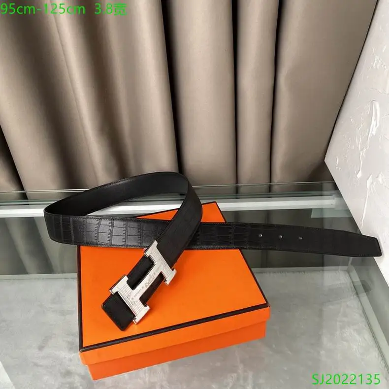 Hermes Belt 38mmX95-125cm 7D104